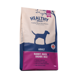 Healthy Paws koeratoit Jäneseliha, pardiliha & pruuni riisiga 12kg
