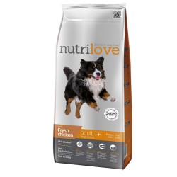 Nutrilove koeratoit adult large breed fresh chicken 12kg