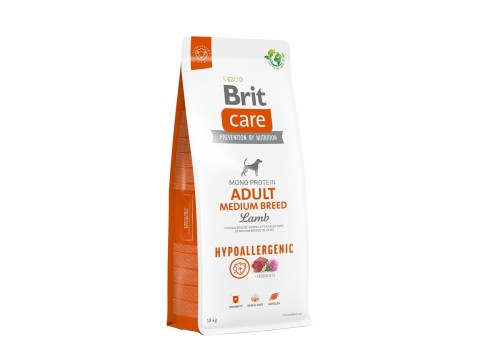 Brit Care Adult Medium Breed Lamb & Rice koeratoit 12kg