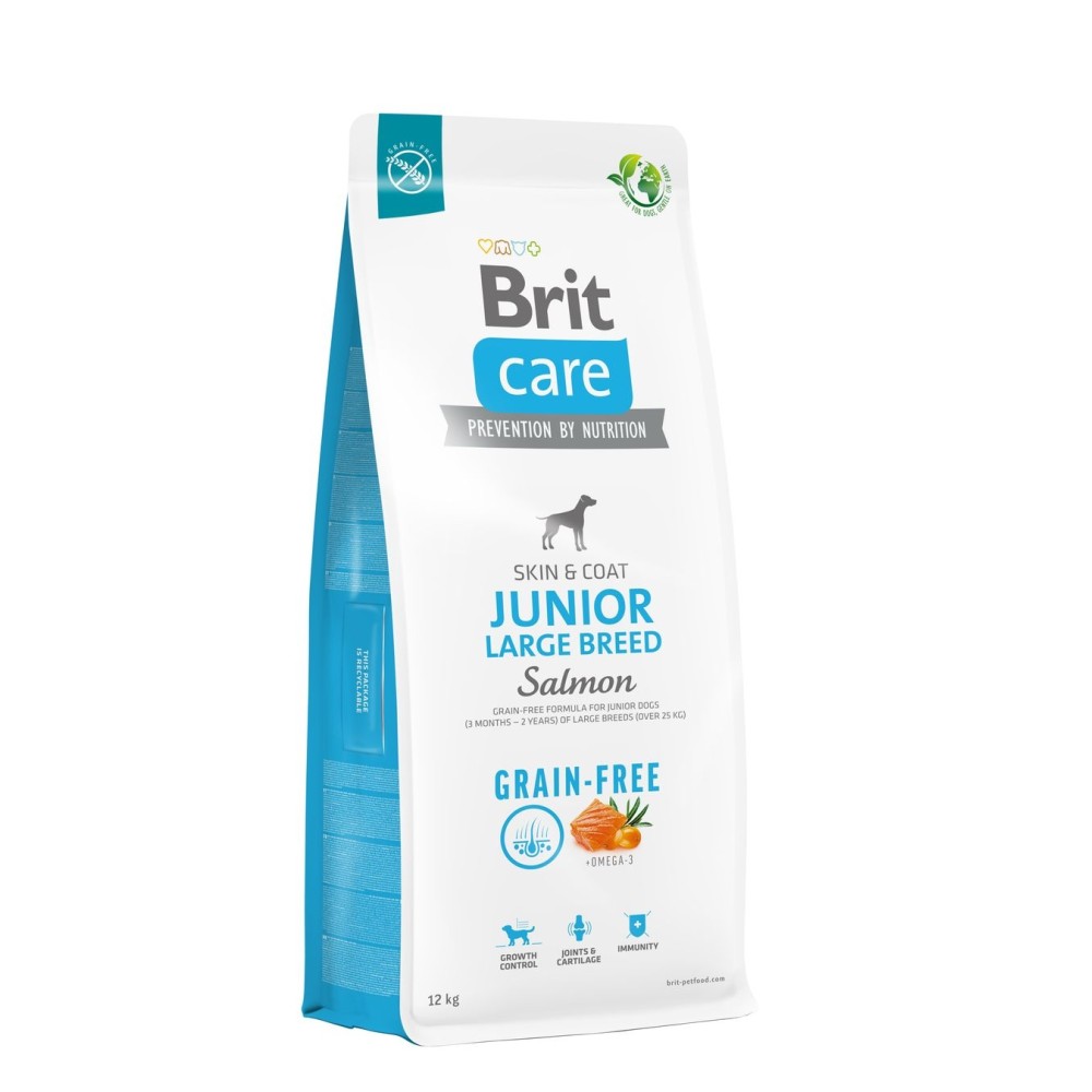 Brit Care Junior Large Breed Salmon & Potato koeratoit 12kg
