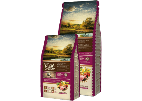 SAM’S FIELD Adult Large Breed koeratoit 13kg