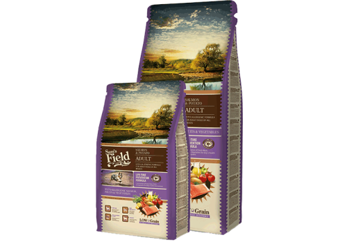 SAM’S FIELD Adult Salmon & Potato koeratoit 13kg