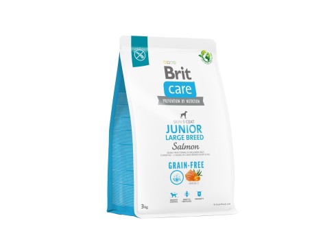 Brit Care Junior Large Breed Salmon & Potato koeratoit 3kg