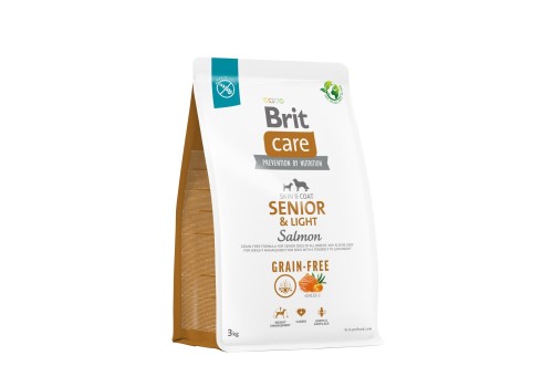 Brit Care Senior & Light Salmon & Potato koeratoit 3kg