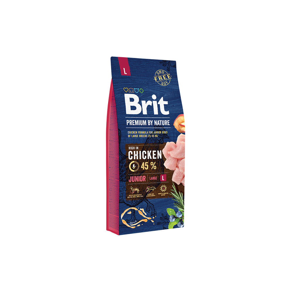 Brit Premium Junior Large koeratoit 15kg