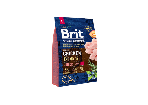 Brit Premium Junior Large koeratoit 3kg