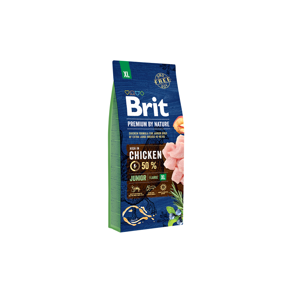 BRIT PREMIUM Junior XL koeratoit 15kg BRIT PREMIUM Junior XL koeratoit 15kg