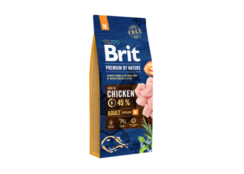 BRIT PREMIUM Adult Medium koeratoit 15kg