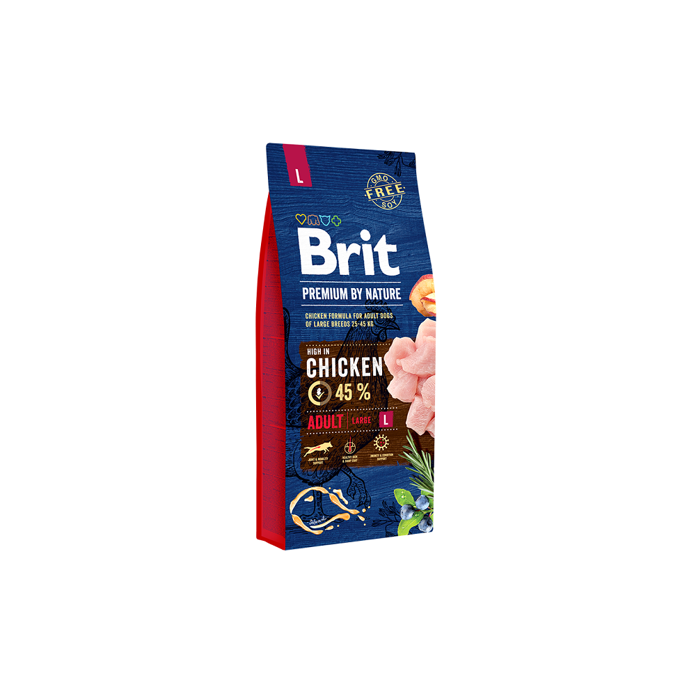 BRIT PREMIUM Adult Large koeratoit 15kg