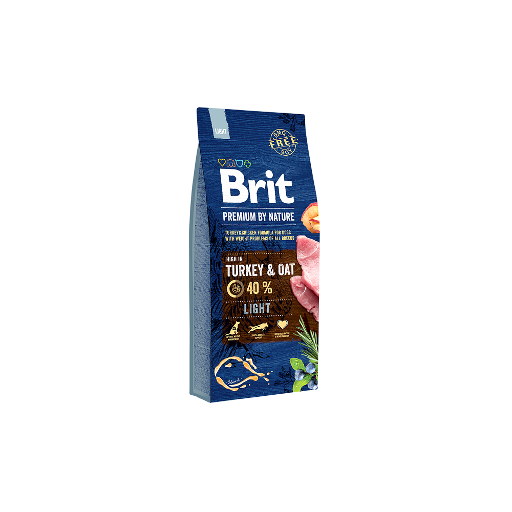 BRIT PREMIUM Light koeratoit 15kg