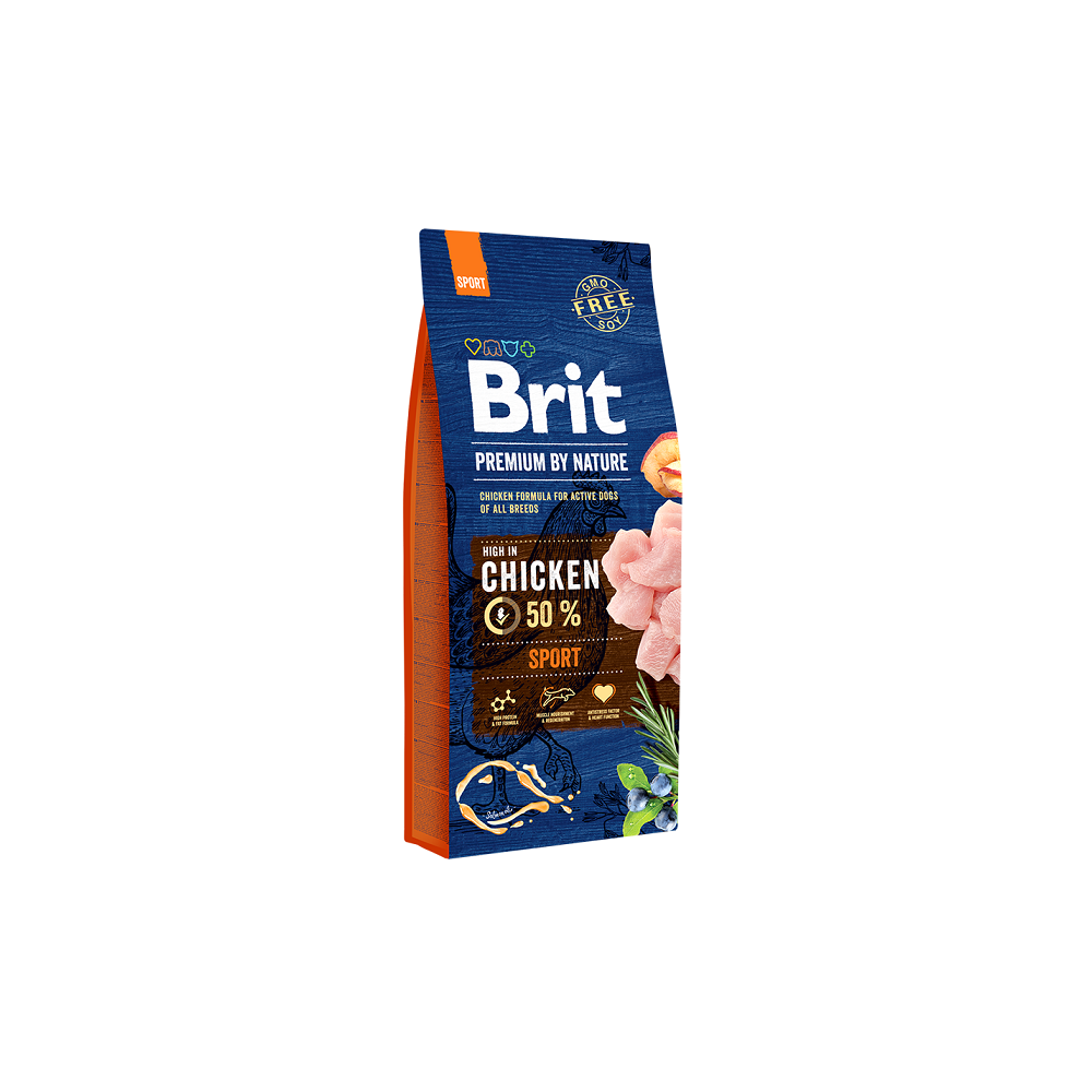 BRIT PREMIUM Sport koeratoit 15kg