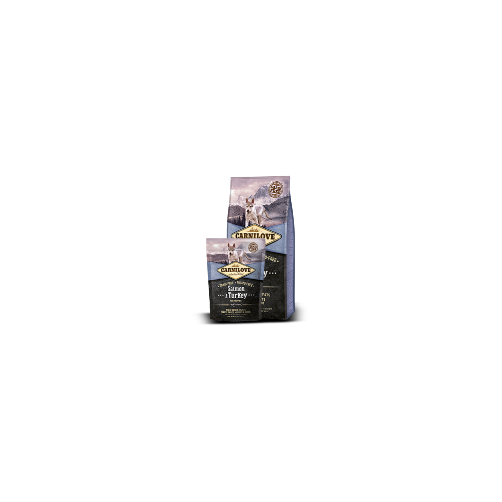 CARNILOVE Salmon & Turkey for Puppies koeratoit 12kg