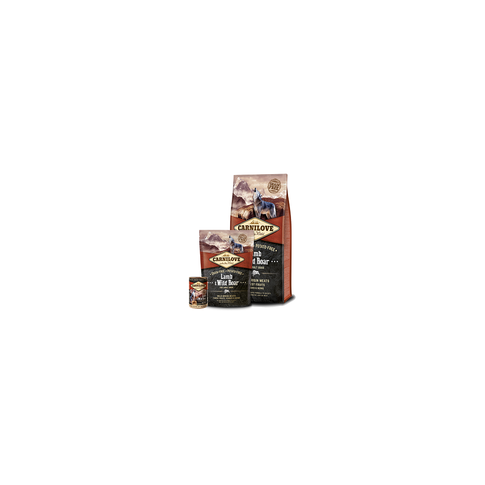 CARNILOVE Lamb & Wild Boar Adult koeratoit 12kg