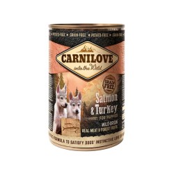 Carnilove koeratoit Wild Meat Salmon & Turkey for Puppies 400g