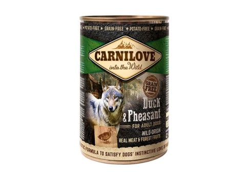 Carnilove koeratoit Wild Meat Duck & Pheasant 400g