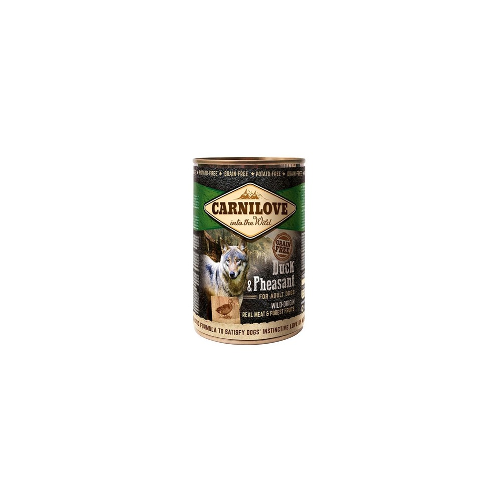 Carnilove koeratoit Wild Meat Duck & Pheasant 400g