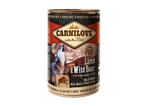 Carnilove koeratoit Lamb & Wild Boar 400g