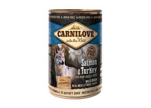 Carnilove koeratoit Wild Meat Salmon & Turkey 400g