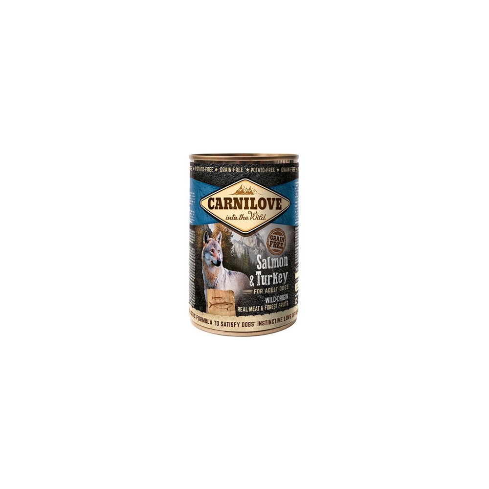 Carnilove koeratoit Wild Meat Salmon & Turkey 400g