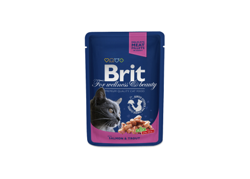 Brit Premium kassikonserv Salmon & Trout 100g