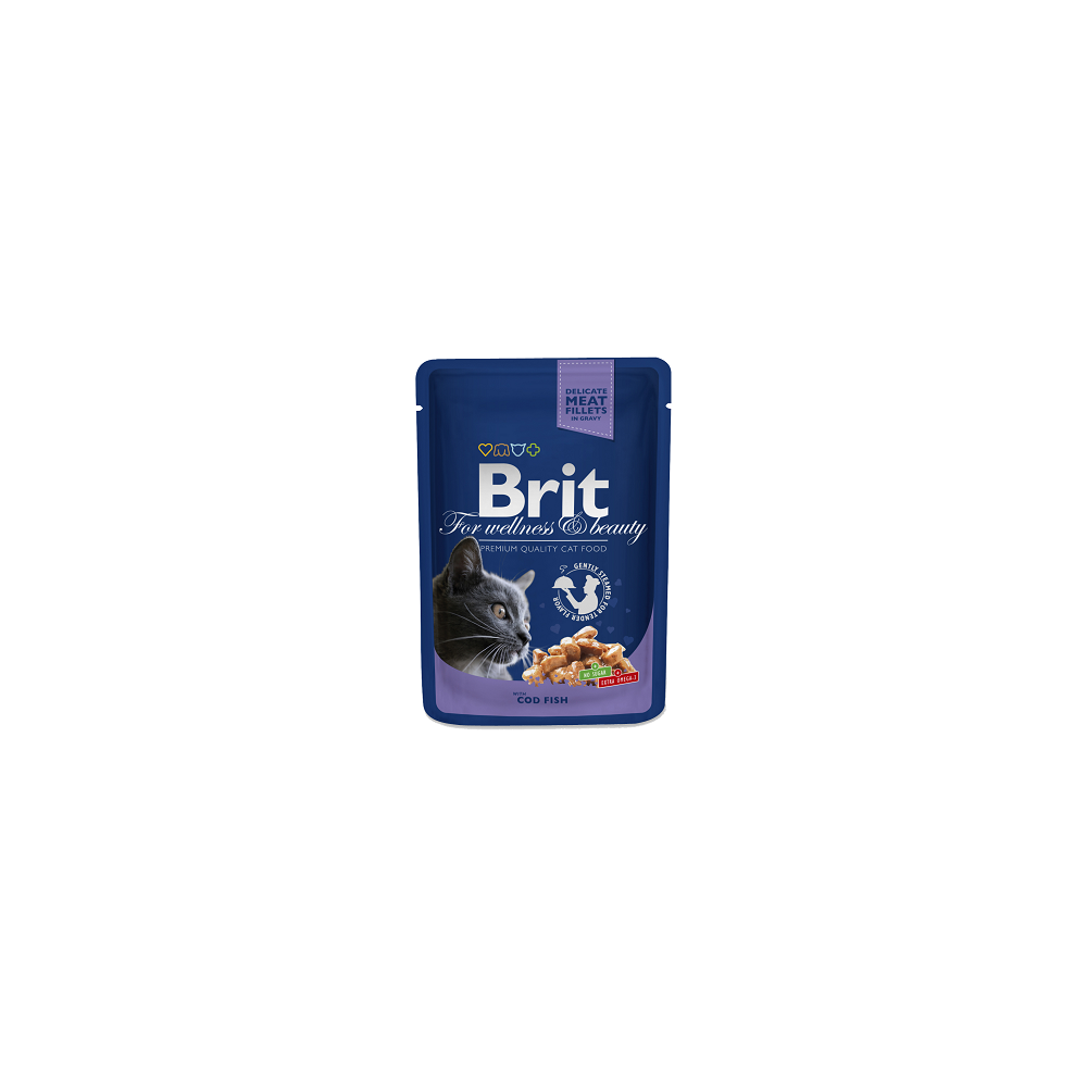 Brit Premium kassikonserv Cod Fish 100g