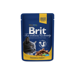 Brit Premium kassikonserv Chicken & Turkey 100g