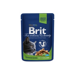 Brit Premium kassikonserv Chicken Slices Sterilised 100g