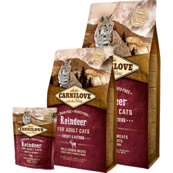 Carnilove Reindeer Energy & Outdoor kassitoit 2kg