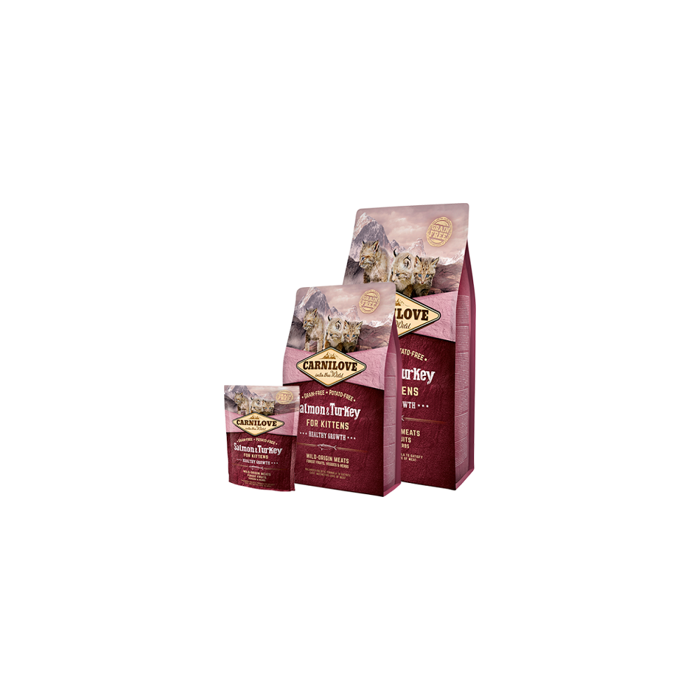 Carnilove Salmon & Turkey Kitten kassitoit 2kg