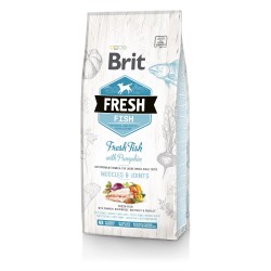Brit FRESH koeratoit Fish & Pumpkin for Large Breed Adult 12kg