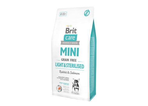 Brit Care Mini Light & Sterilised teraviljavaba koeratoit 2kg