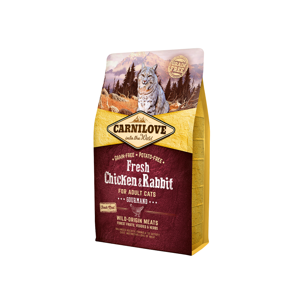 Carnilove FRESH Chicken & Rabbit Adult - Gourmand kassitoit 2kg