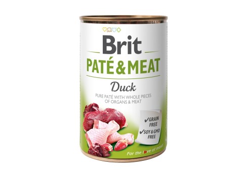 Brit Care Duck Pate & Meat konserv koertele 400g