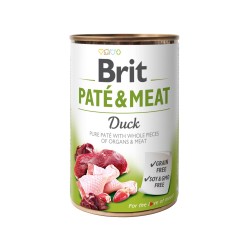 Brit Care Duck Pate & Meat konserv koertele 400g