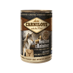 Carnilove Venison & Reindeer konserv koertele 400g