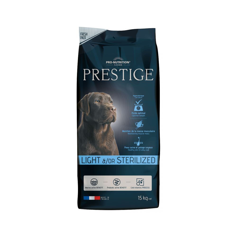 Pro-Nutrition Prestige Adult Light/Sterilized koeratoit 15kg