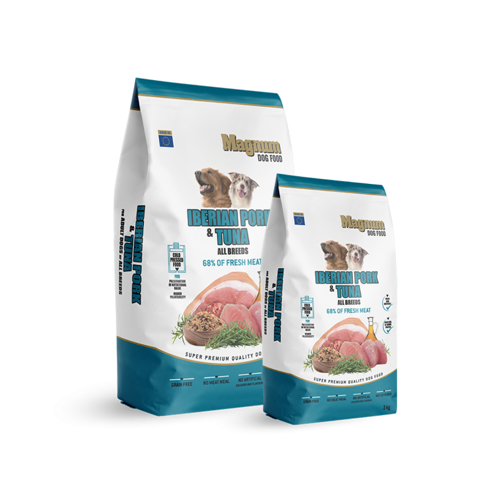 Magnum Dog Food Iberian Pork & Tuna All Breed koeratoit 12kg