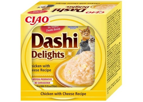 Inaba Dashi Delights Chicken with Cheese konserv kassile 70g