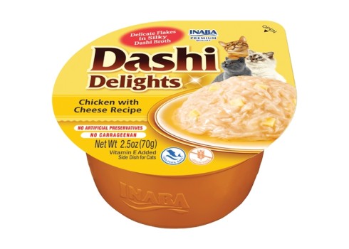 Inaba Dashi Delights Chicken with Cheese konserv kassile 70g