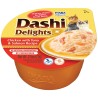 Inaba Dashi Delights Chicken with Tuna & Salmon konserv kassile 70g