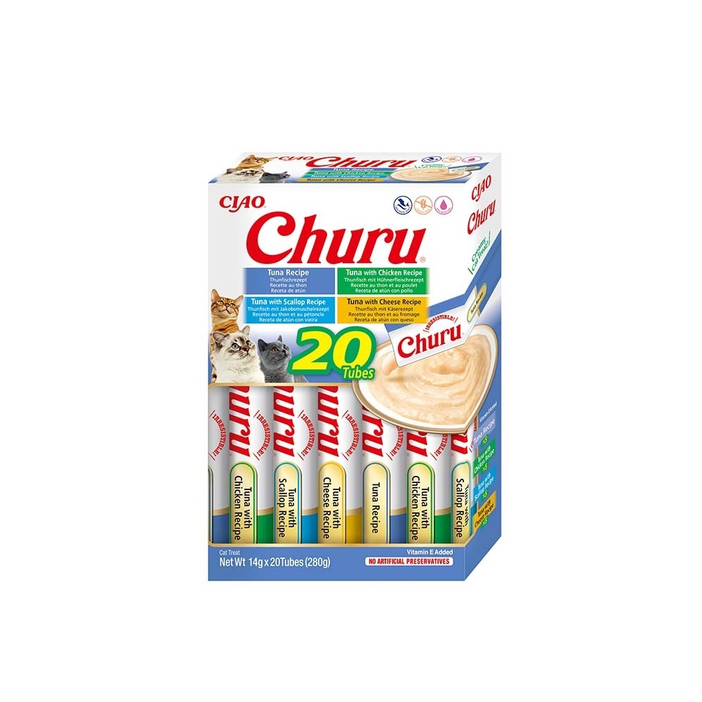 Churu Tuna Varieties multipakk kassimaius 20 x 14g