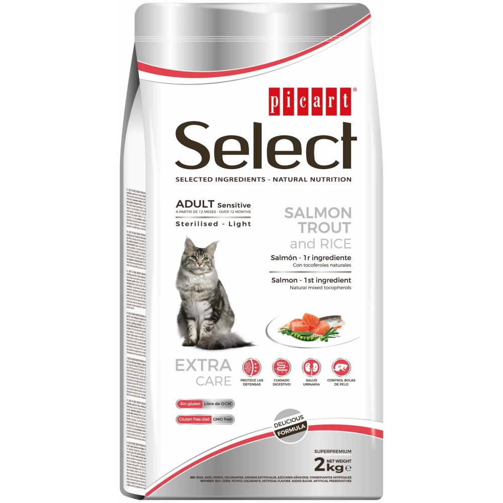 Select Adult Sensitive Sterilised - Light kassitoit 2kg