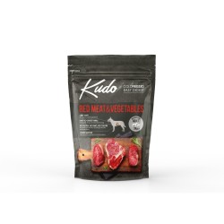 Kudo Red Meat & Vegetables külmpressitud koeratoit 3kg