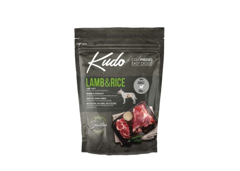 Kudo Lamb & Rice Mini külmpressitud koeratoit 3kg