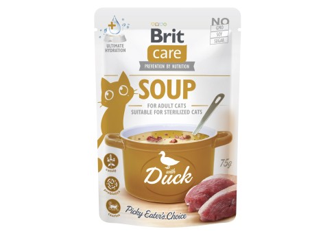 Brit Care Soup with Duck pardisupp kassidele 75g