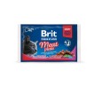 Brit Premium Meat Plate multipakk märgtoit kassidele 4x100g