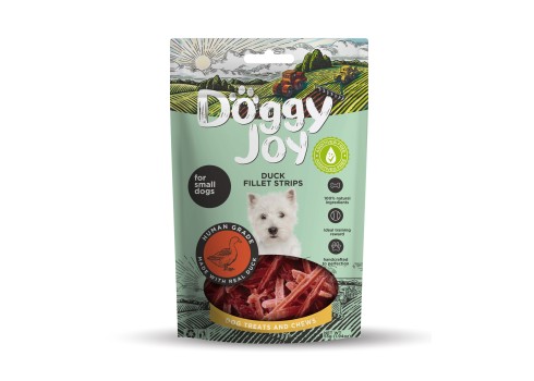 Doggy Joy duck fillet strips närimismaiused koerale 55g