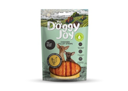Doggy Joy chicken fillet strips närimismaiused koerale 55g
