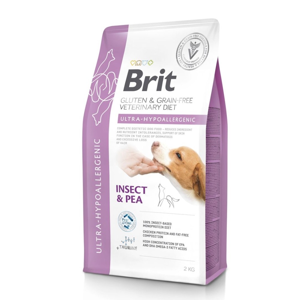 Brit Veterinary Diet Ultra-Hypoallergenic erisööt koertele 2kg