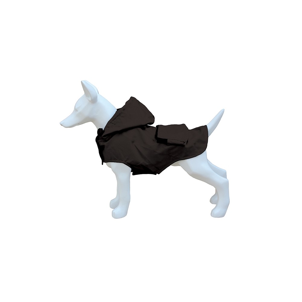 Freedog Pocket must vihmajope koerale 35cm